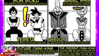 UnrealEntGaming - PATREON VIDEO EXCLUSIVE! Round Five: God Of Destruction Beerus Vs God Of Destruction Beerus Commences! (The Legacy Of The Omniverse Story Chapter 55 VIDEO) (SSGSS+ Tiers)