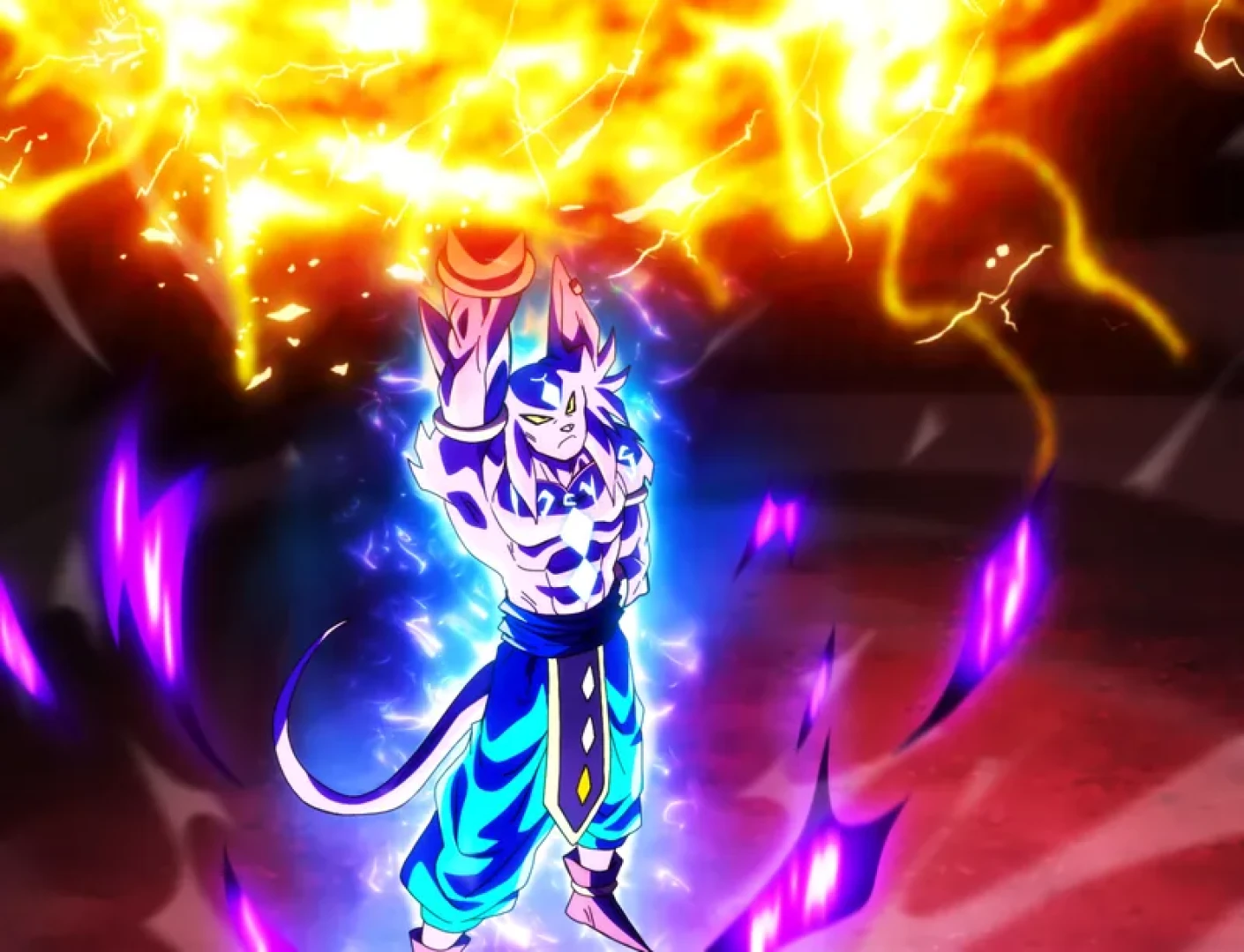 UnrealEntGaming - PATREON EXCLUSIVE! Ultra Beerus Holds The Sphere Of Destruction Right Above His Head! (Ultra Instinct+ Tier)