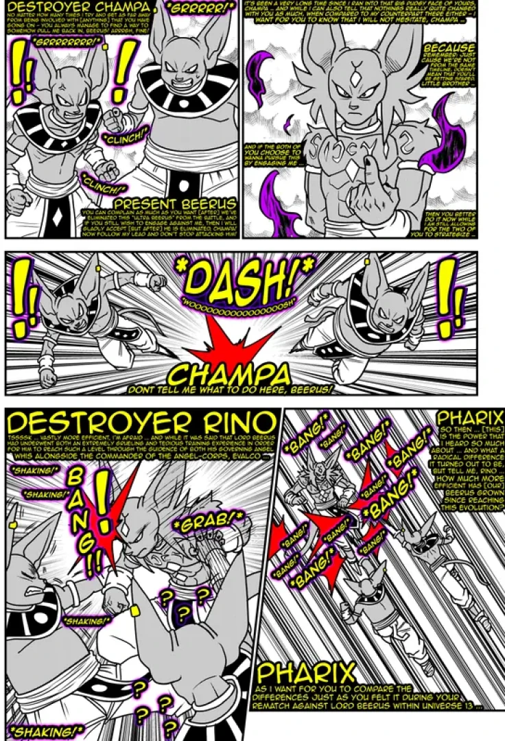 UnrealEntGaming - PATREON EXCLUSIVE! Beerus And Champa Attack Ultra Beerus Together! (The Legacy Of The Omniverse Story Chapter 56) (SSGSS+ Tiers) — page 1