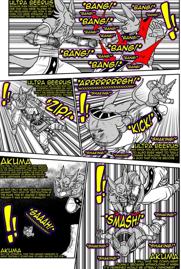 UnrealEntGaming - PATREON EXCLUSIVE! Ultra Beerus Beats Champa Down And Eliminates Him From The Omniversal Tournament! (The Legacy Of The Omniverse Story Chapter 56) (SSGSS+ Tiers) — page 1