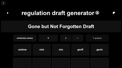 The Regulation Podcast - Gone but Not Forgotten Draft part 3