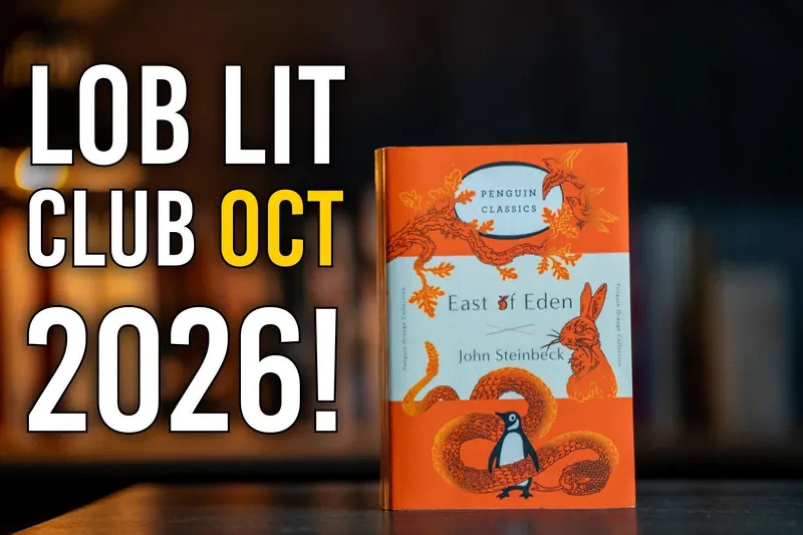 Life on Books - LOB Presents: East of Eden by John Steinbeck — page 1