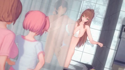 Hikar61 - MC X Monika/Yuri part 5