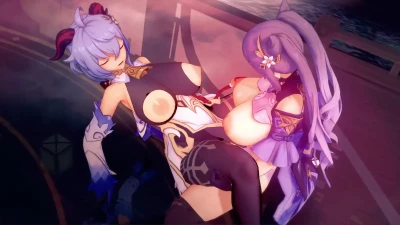 Hikar61 - Keqing X Ganyu/Lumine