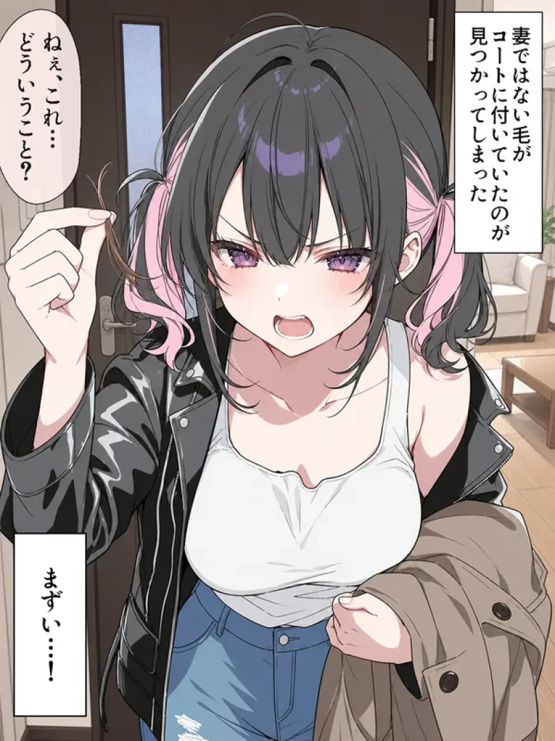 Sierra Art - 地雷系妻に見覚えのない毛が見つかって…