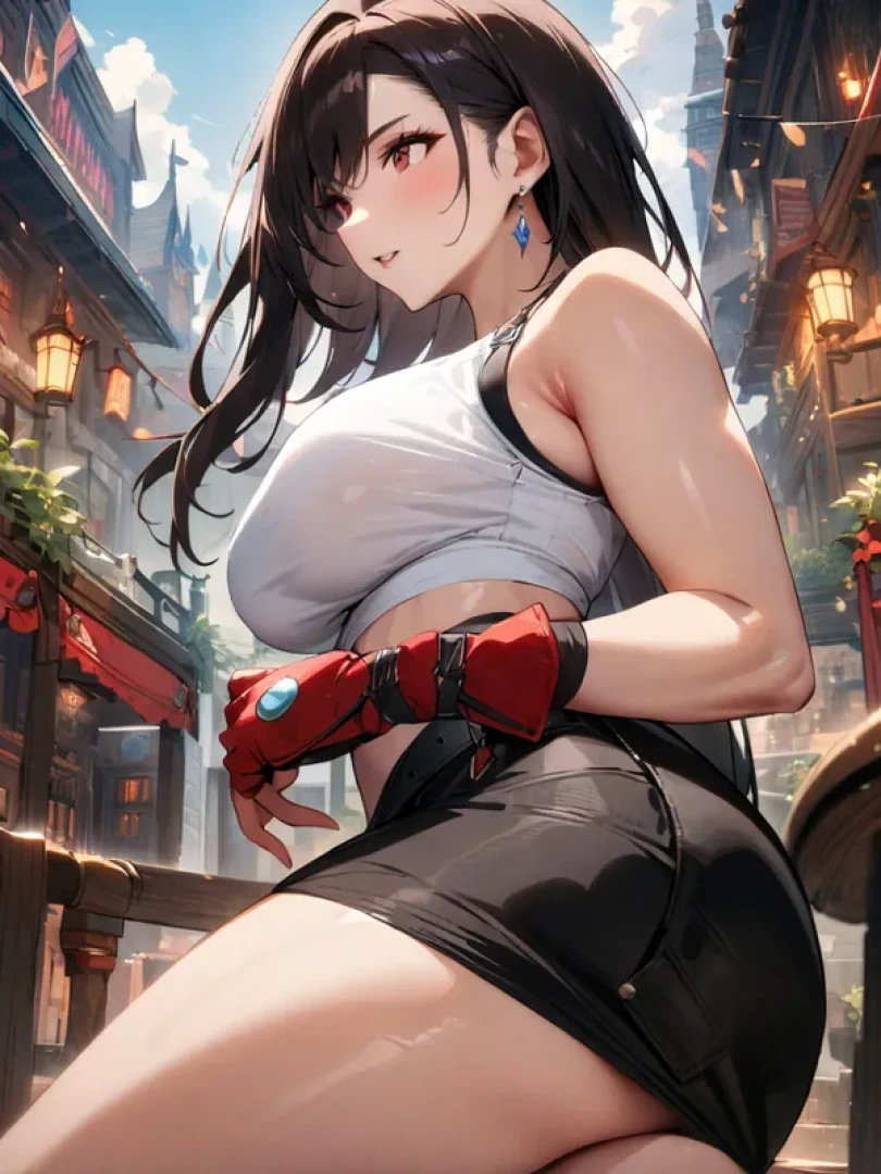 waifusmxxx - Tifa SFW 8