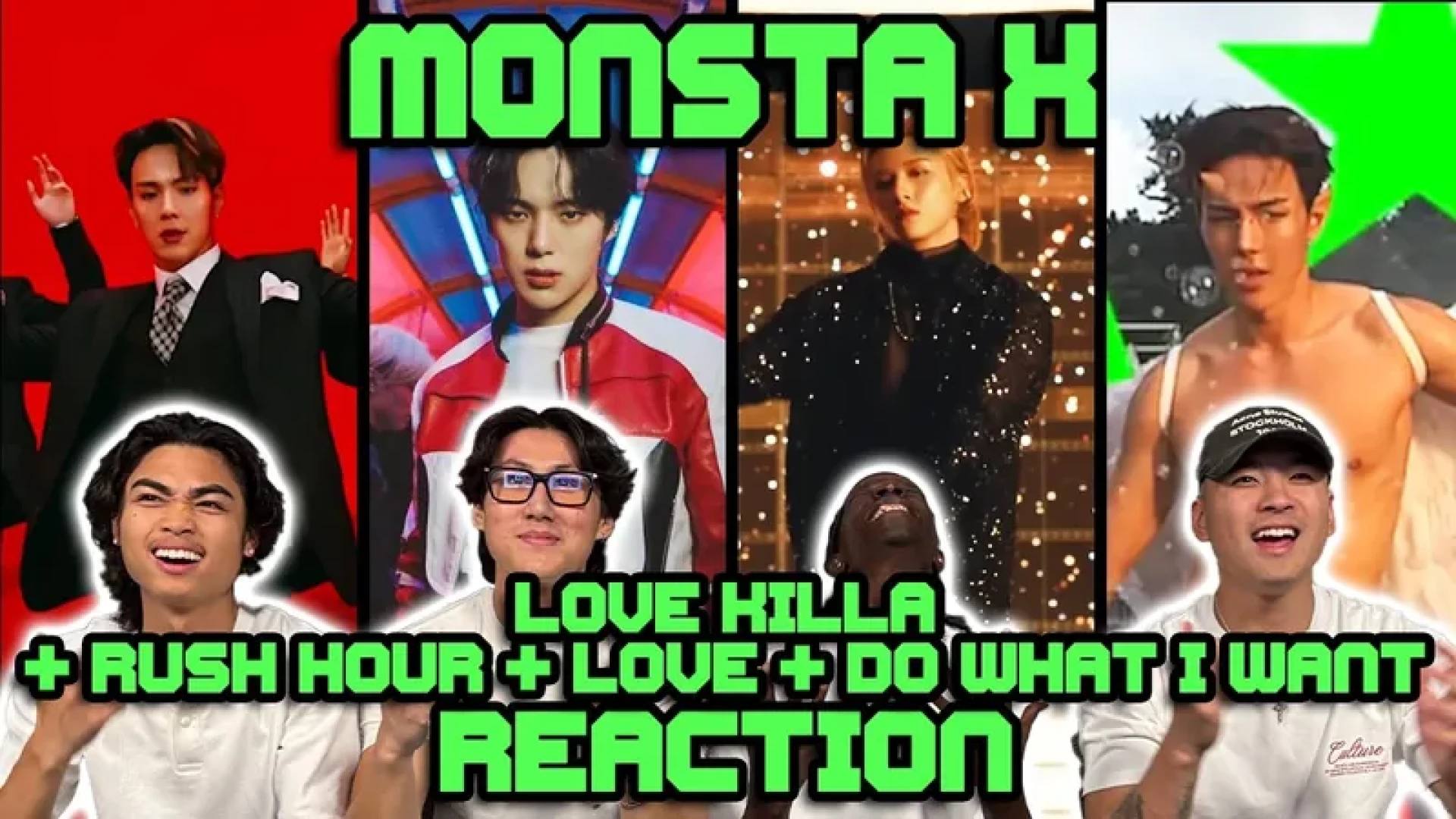 PlayBackBoyz - MONSTA X | Love Killa + Rush Hour + Love + Do What I Want