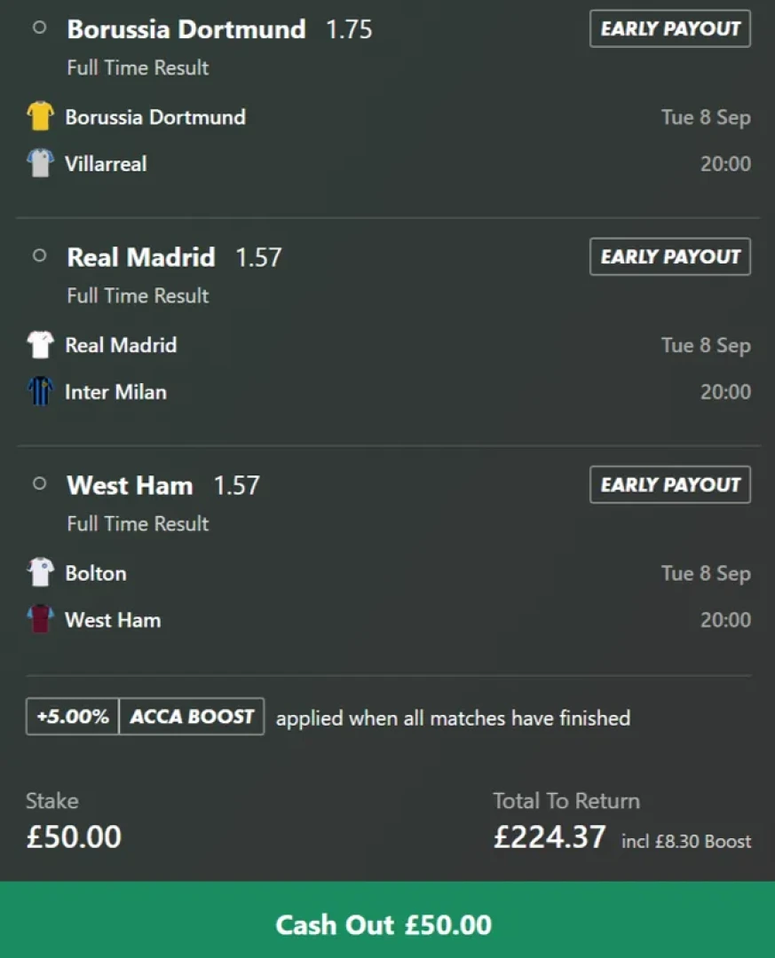 Matt - THEFULL90 HIGH ODDS LADDER!