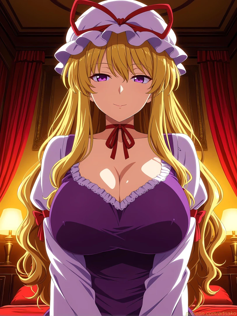 artriako - No.1417 Yakumo yukari | touhou Extras — page 1