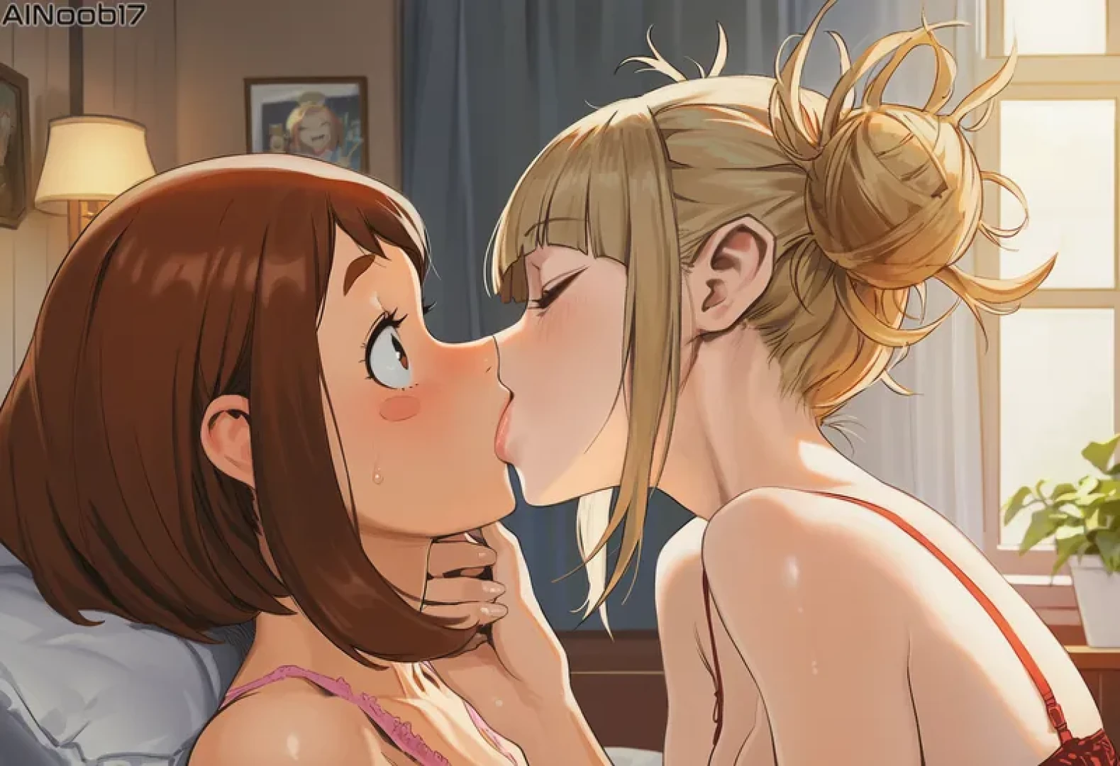 AINoob17 - Uraraka And Toga (My Hero Academia)