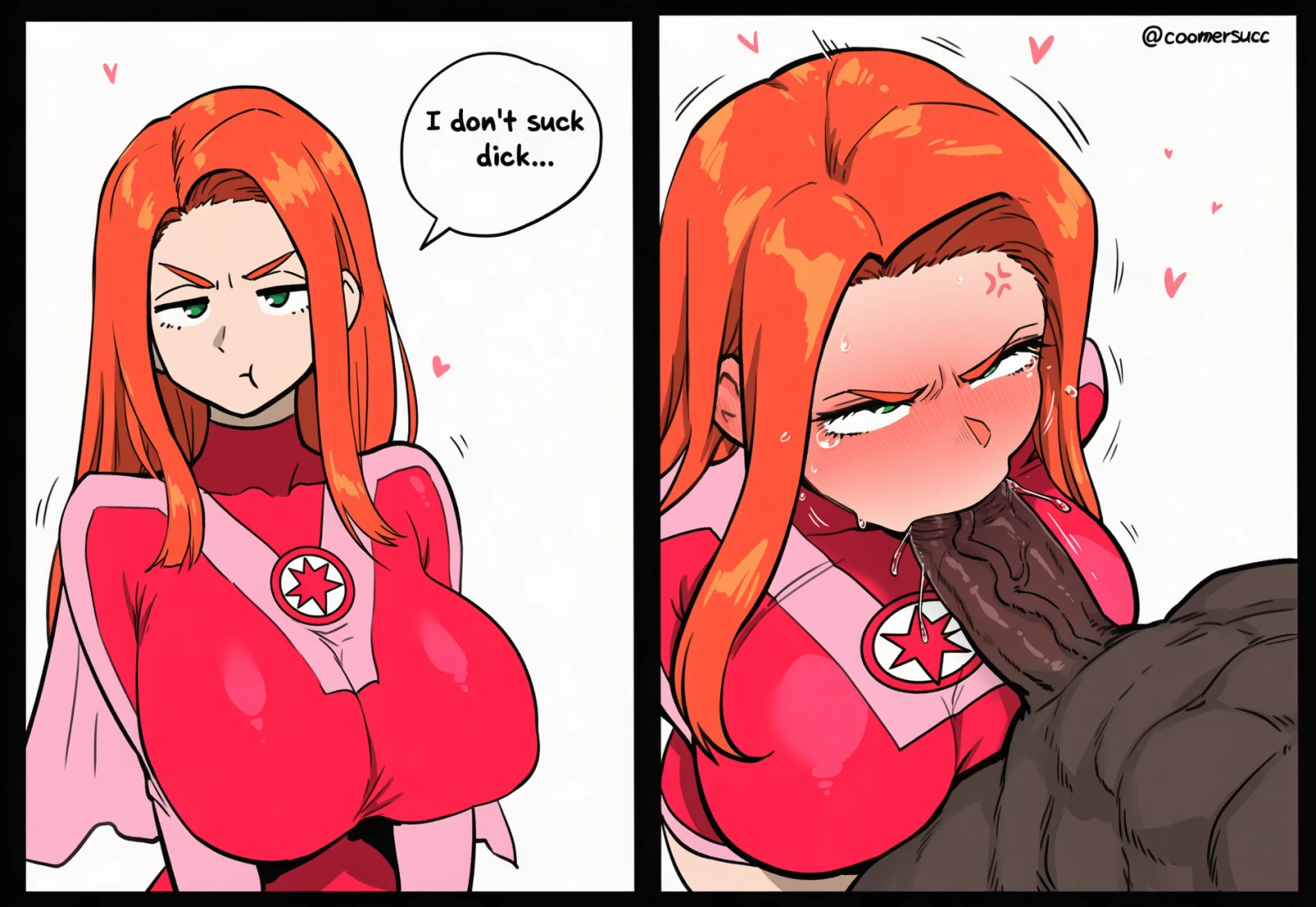 Coomersucc - Atom Eve BLACKED 2komas