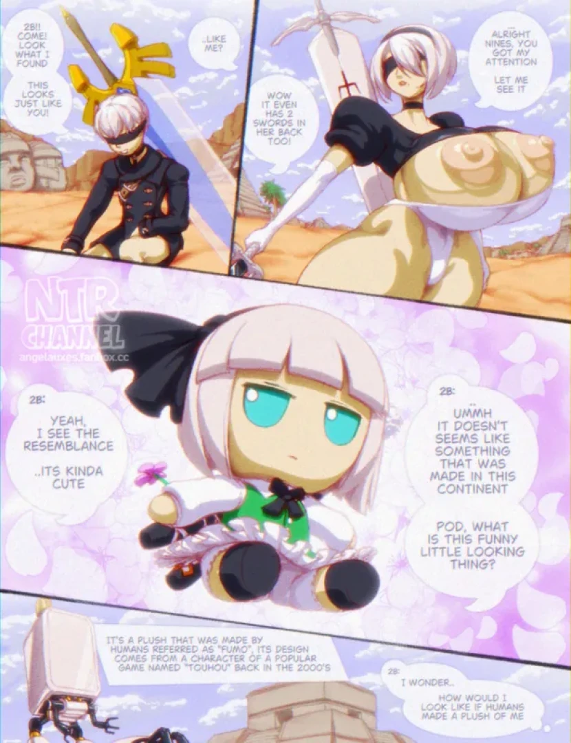 angelauxes - 2B and Youmu are similar (1/2)