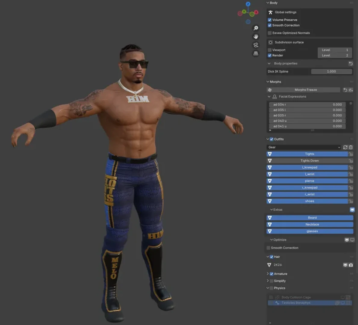 MHPWrestling - Carmelo model release