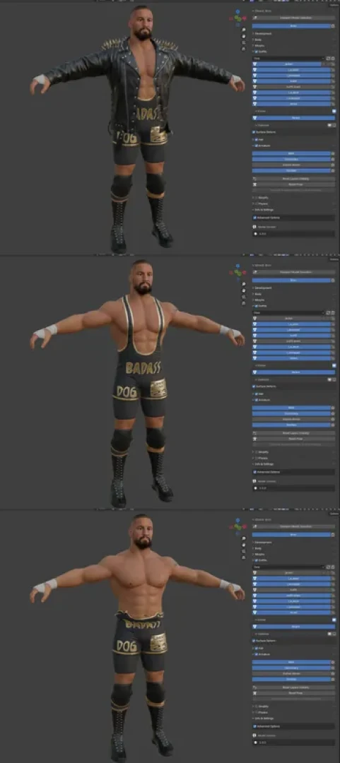 MHPWrestling - Bron model release