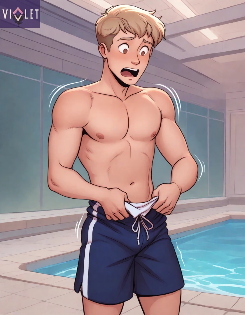 violetcomics - Swim Team Tryouts