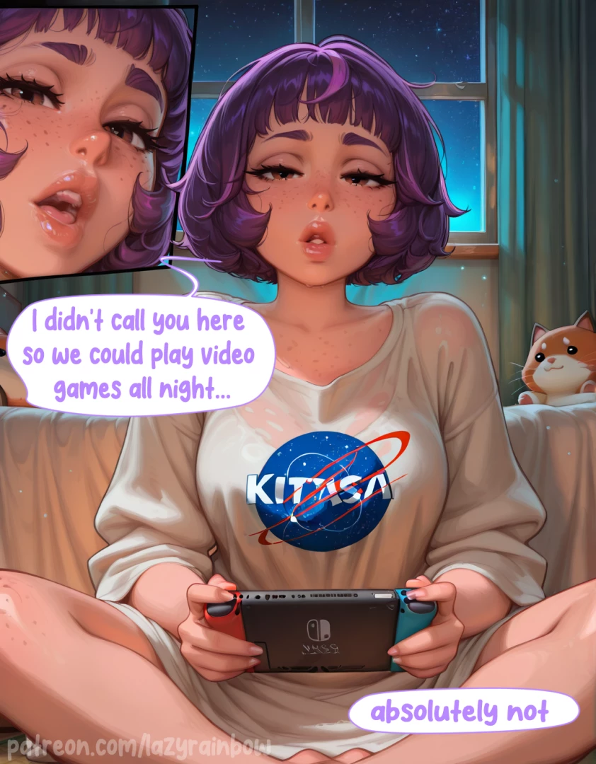 LazyRainbowAI - COMIC | GAMING NIGHT | JUNO  