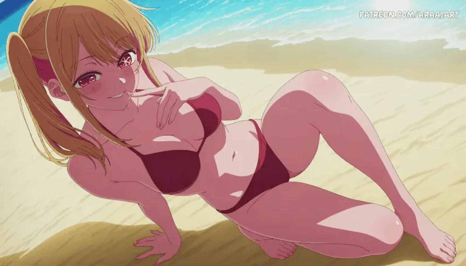 araaiart - (210 Animations) Ruby Hoshino | Oshi no Ko