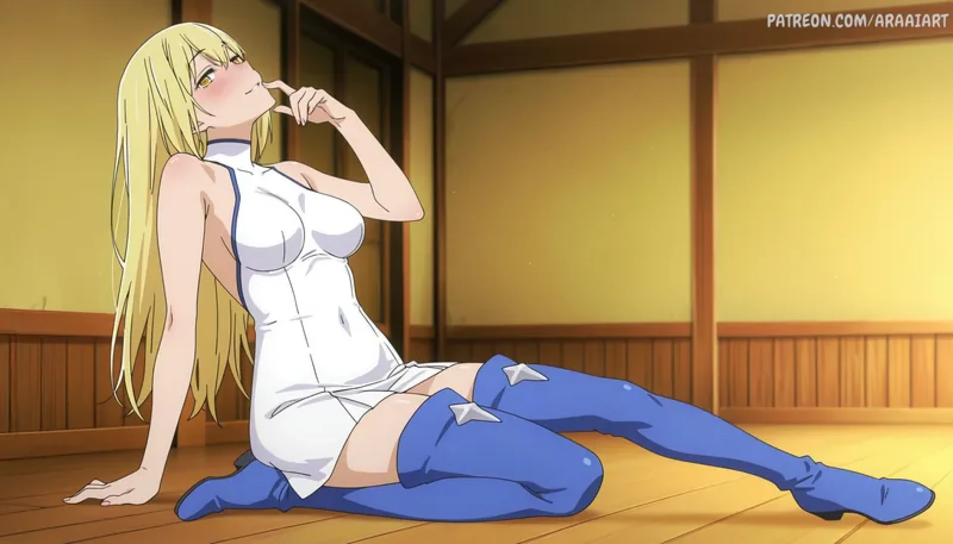 araaiart - Preview: Ais Wallenstein | Is It Wrong to Try to Pick Up Girls in a Dungeon? (244 Animations +  342 Images)
