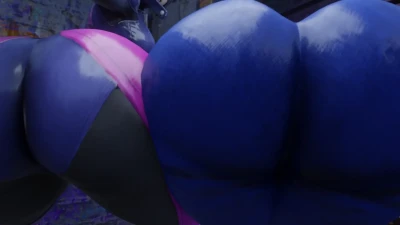 Kishi3D - Chun Li x Juri big booties pov  video T2 Bonus