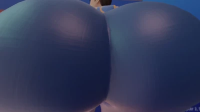 Kishi3D - Extra thicc Chun Li pov video HD Watermark-free