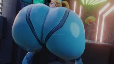 Kishi3D - Bigger ass Samus twerking video