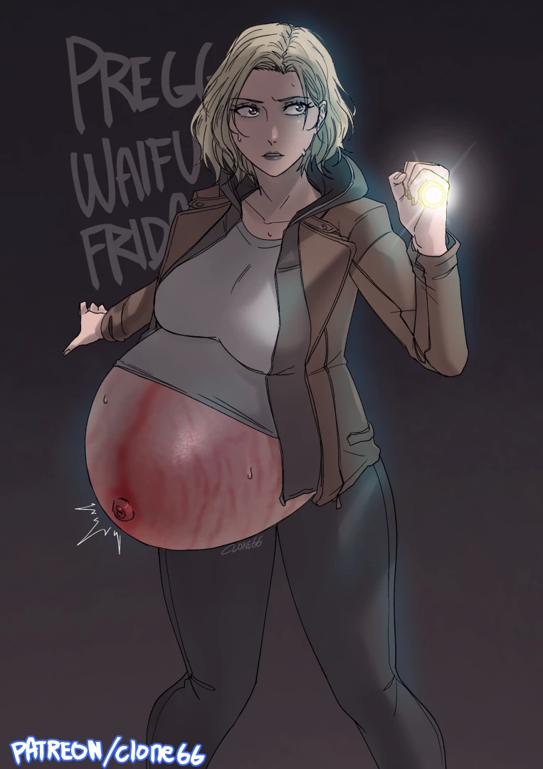 Clone66 - Grace's P-virus : Preggo Waifu Friday