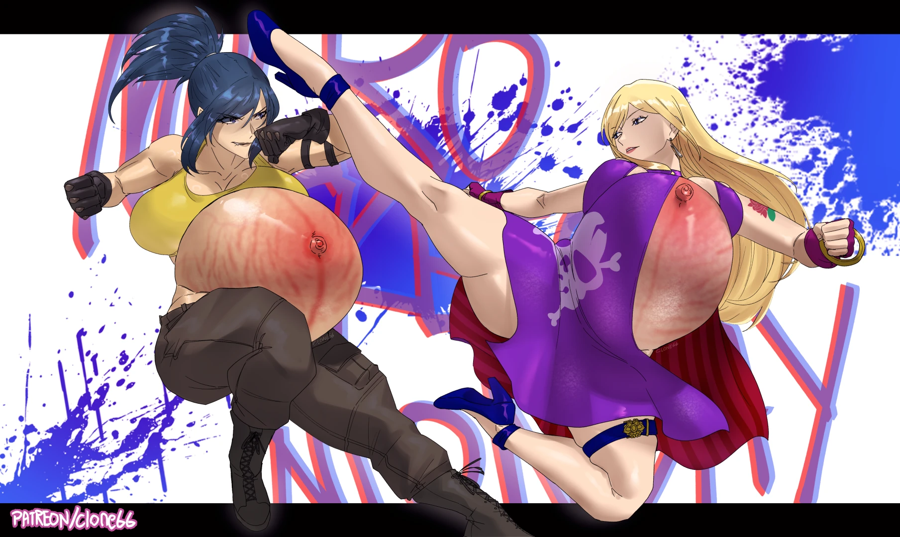 Clone66 - Mommies FIGHT : Macro Sketch Monday
