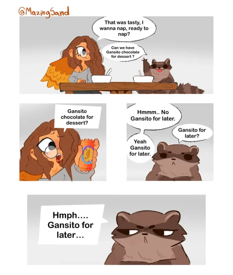 MazingSand - Mazing feathers comics updated