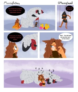 MazingSand - A Mazingfeathers "Puppet Show Part 3" COMIC !!!