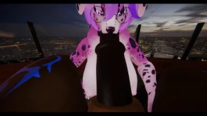 AmyDoggy - Milf Furry Worships a nice big horse