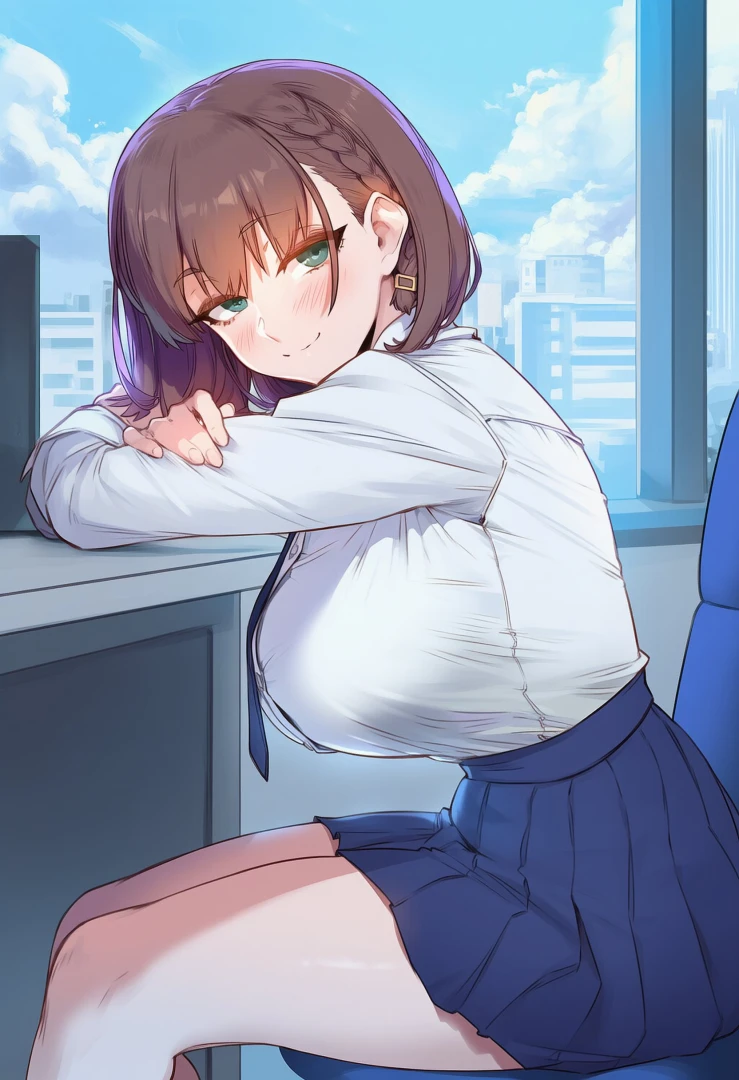 aksn - Ai-Chan's Office Situation [26 Images, Explicit] part 2