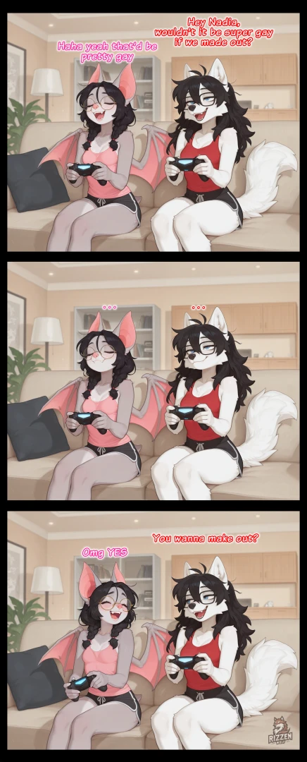 RizzenWolf - Roommate Behavior
