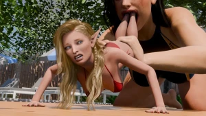 DKMariska - Pool Snack | Mini Giantess Vore Animation (Link in Description)