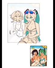 snegovski - Miku x Jiro (+EXTRA bonus pics!) part 2