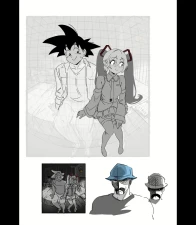 snegovski - Goku x Miku (+EXTRA bonus pics!) part 2