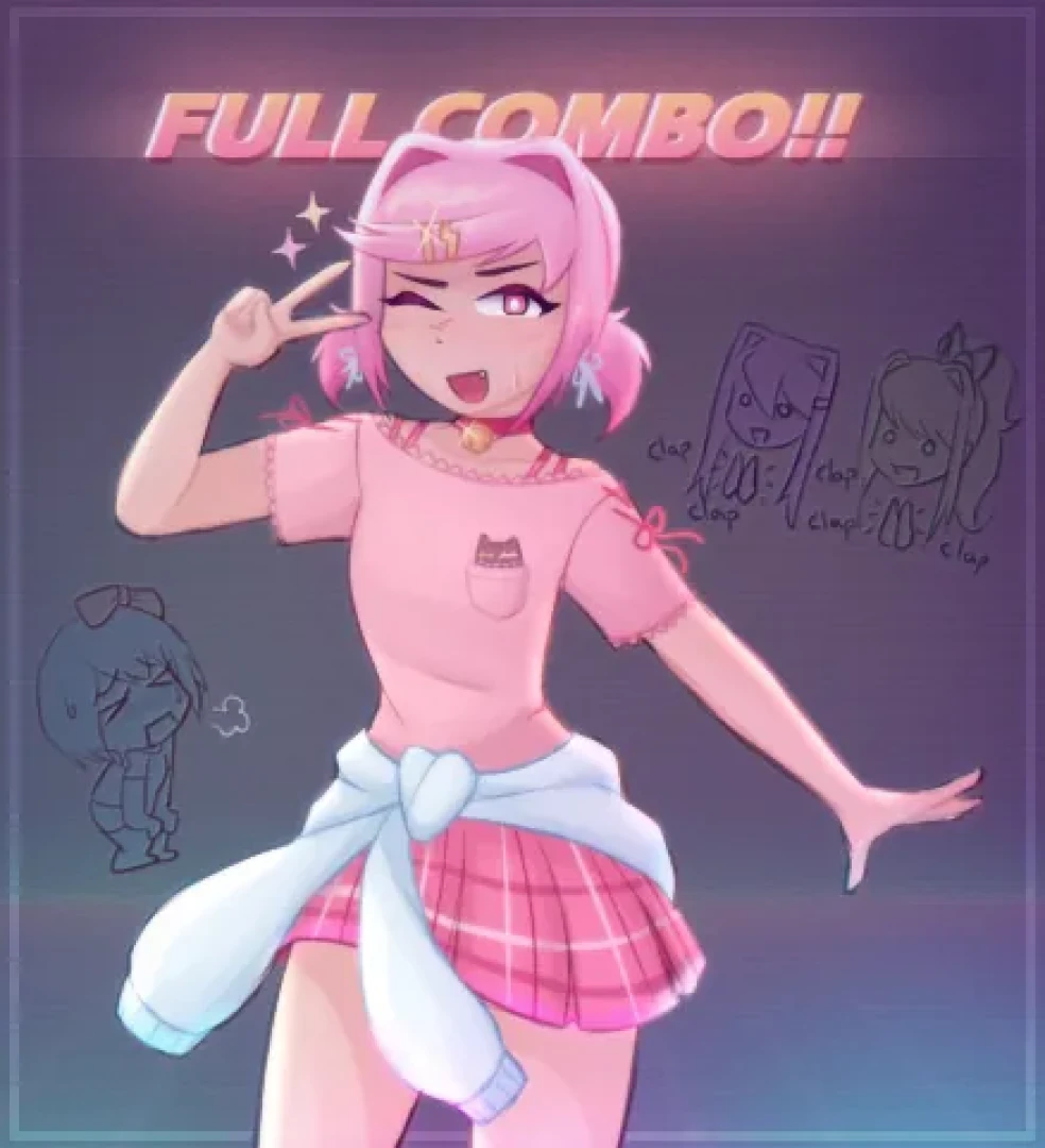 coy doy - Natsuki birthday drawing