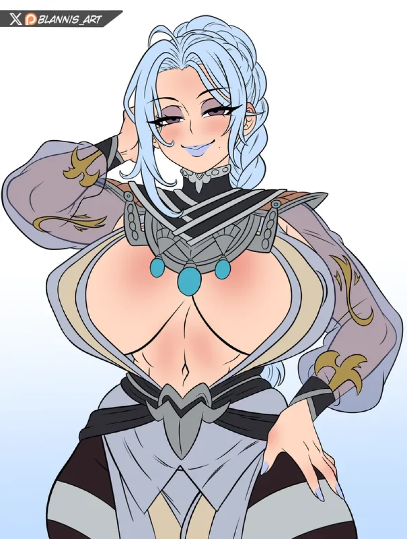 Blannis_art - Ursula ⁀➷ - Fire Emblem Fortune's Weave  — page 1