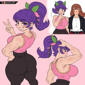 Blannis_art - Aelita  - Pokemon Rejuvenation 