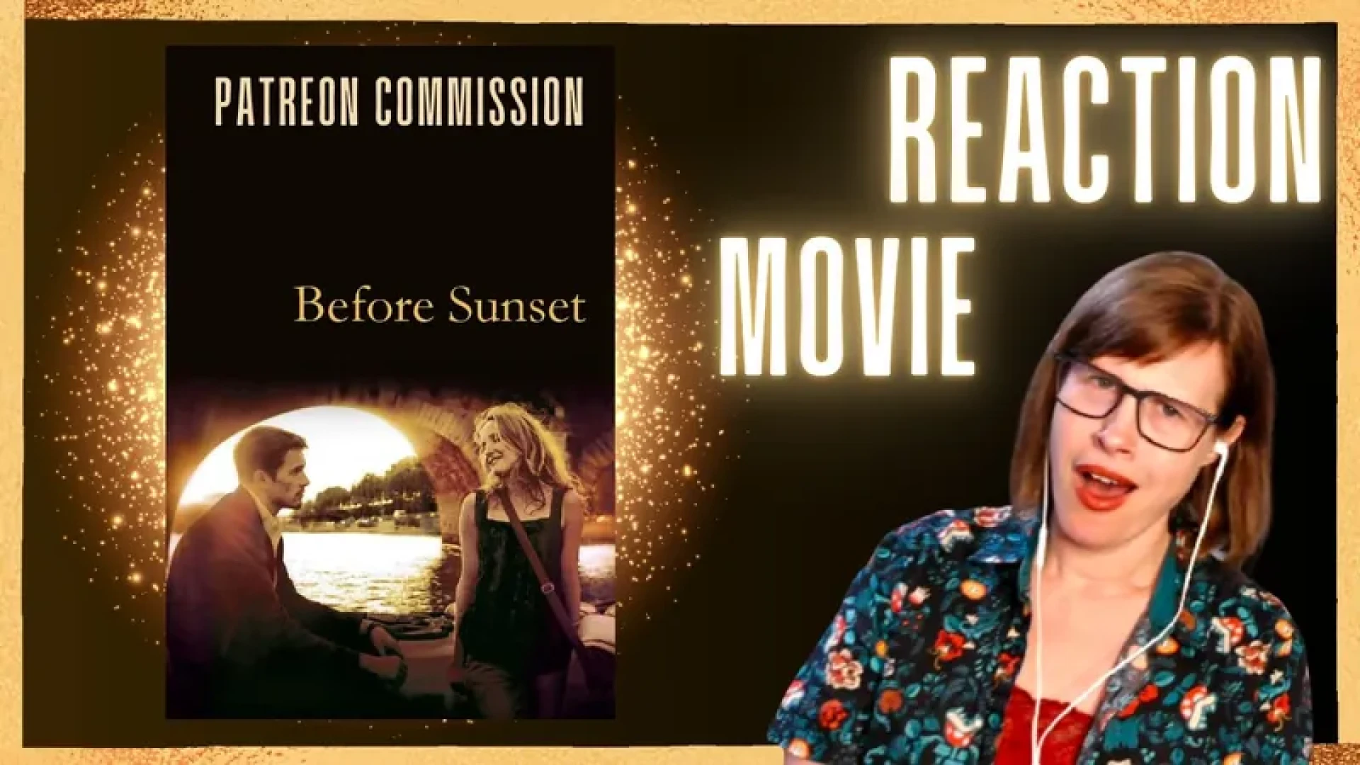 romaniablack - Before Sunset (2004): FULL LENGTH Movie Reaction! PATREON COMMISSION! 