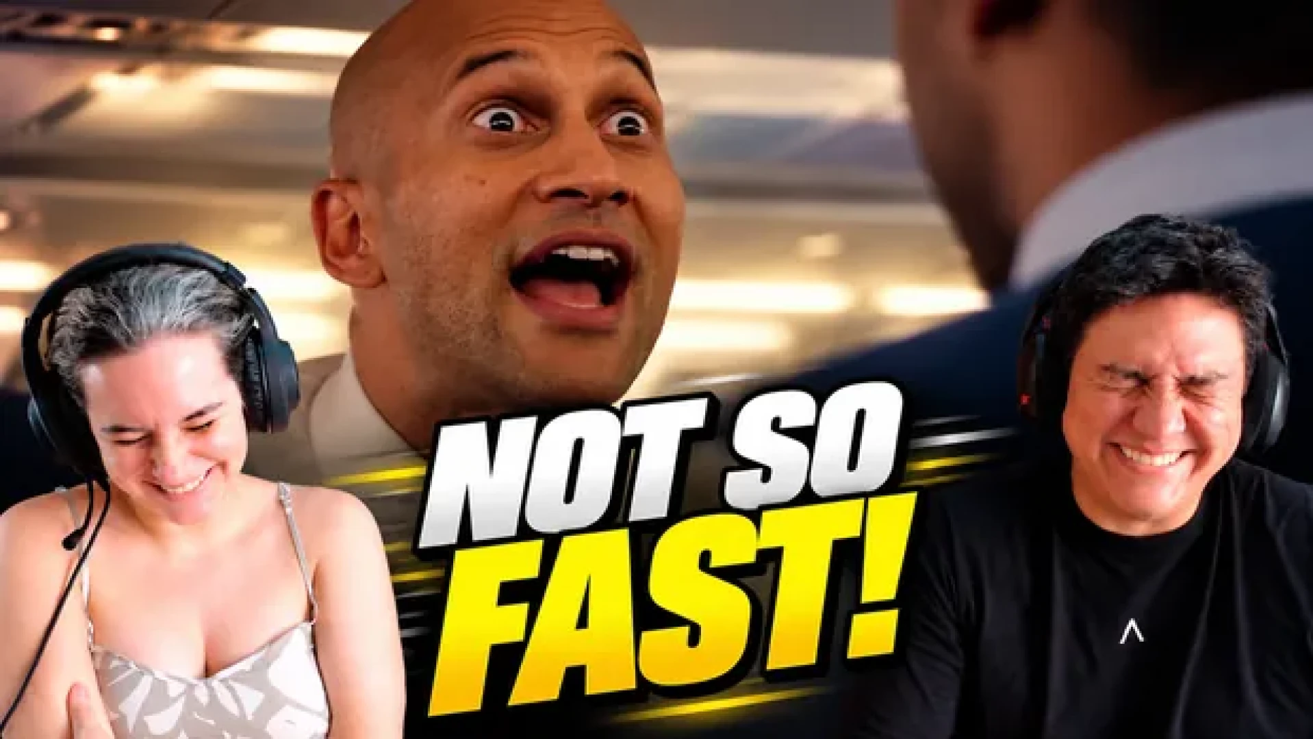 Canon Event - Early Access - What NOT to Do During Turbulence | Key & Peele - Turbulence Reaction
