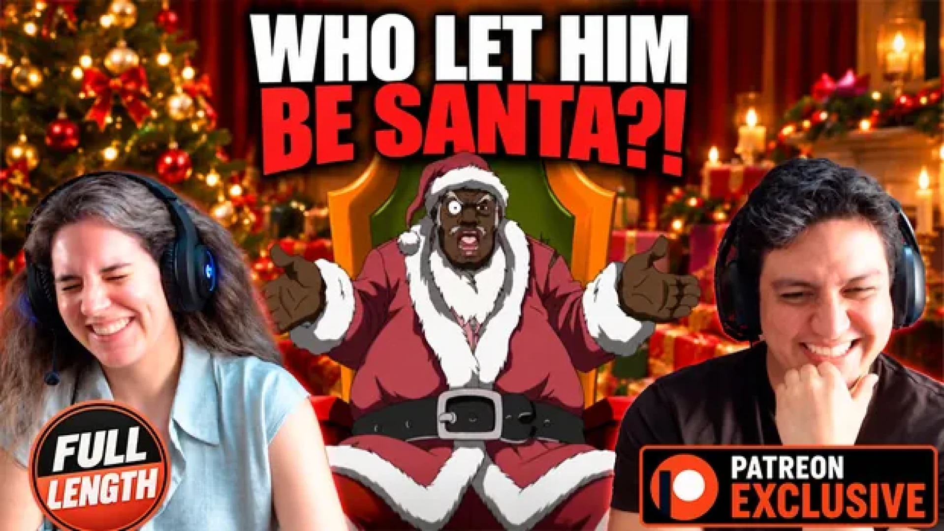 Canon Event - FULL LENGTH - Uncle Ruckus as Santa Claus Is WILD  | The Boondocks 1x7 Reaction