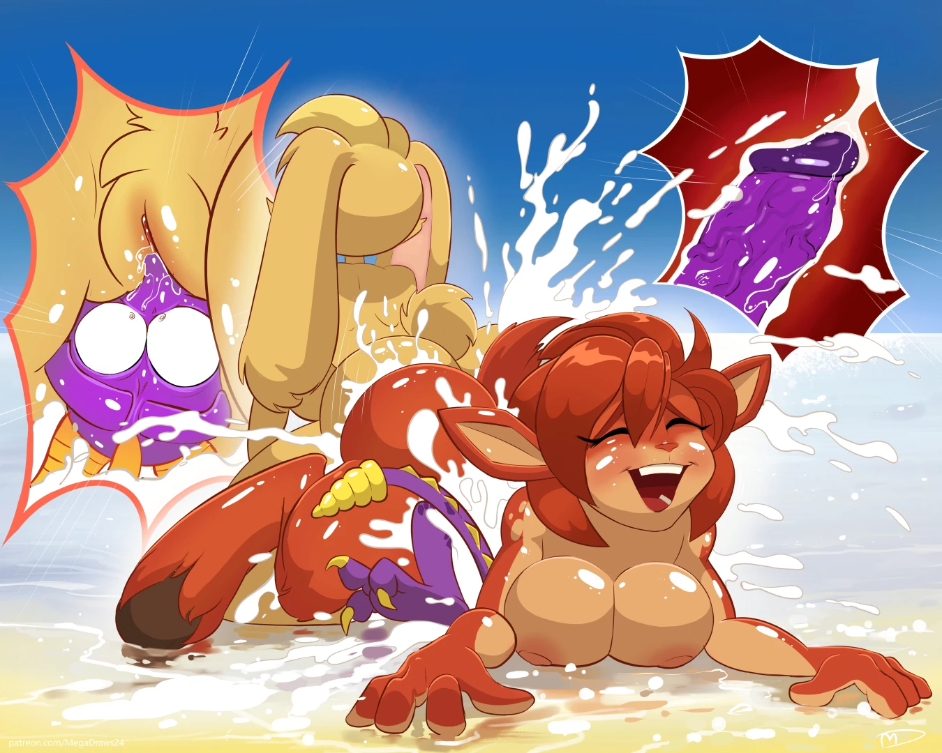 MegaDraws24 - Seaside fun time (3/3) 