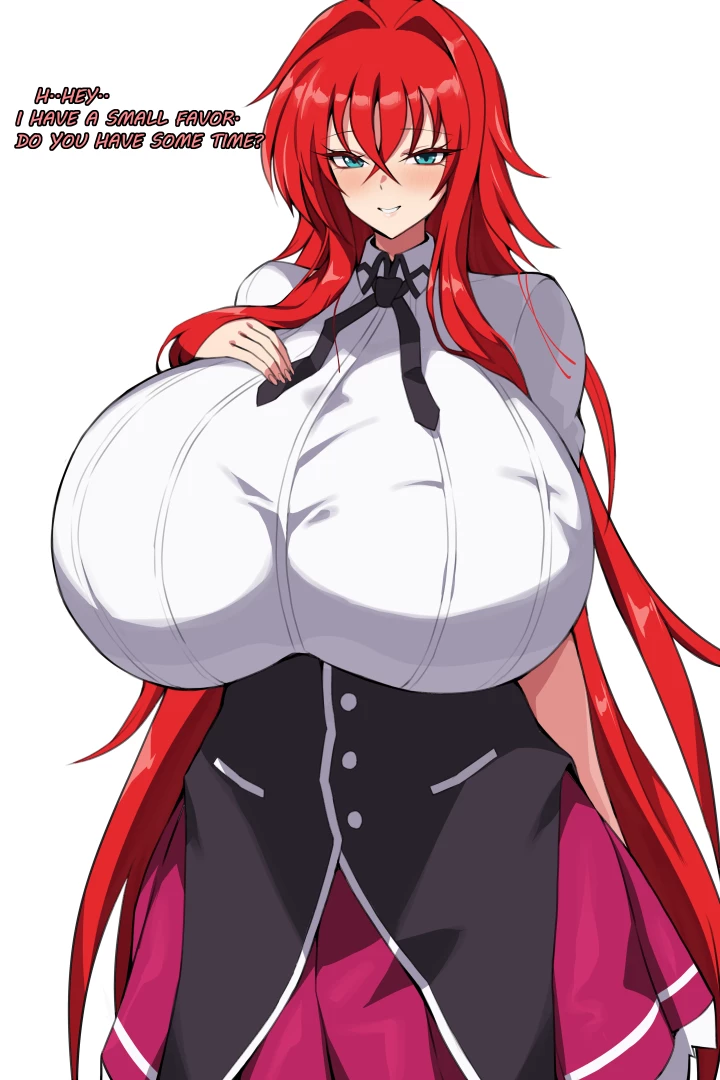 Tiger drop - Rias gremory Nipplefuck set 