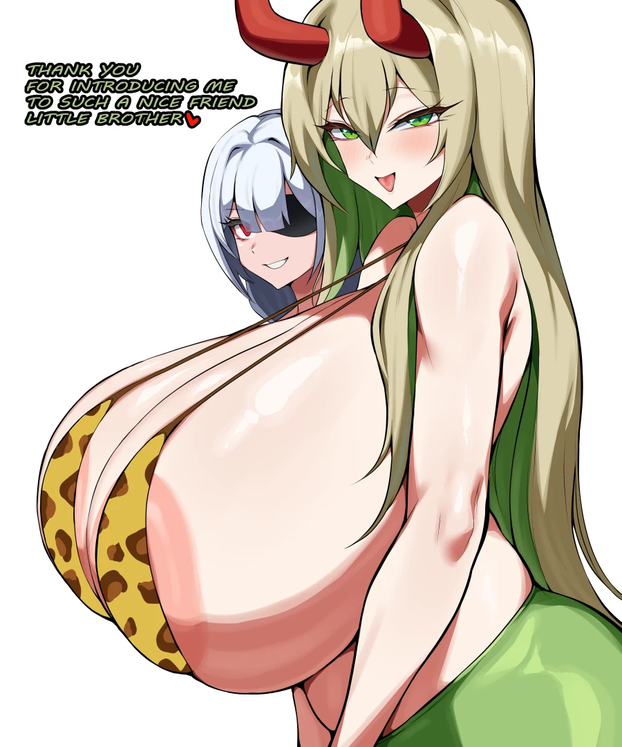 Tiger drop - Chloe and her brother