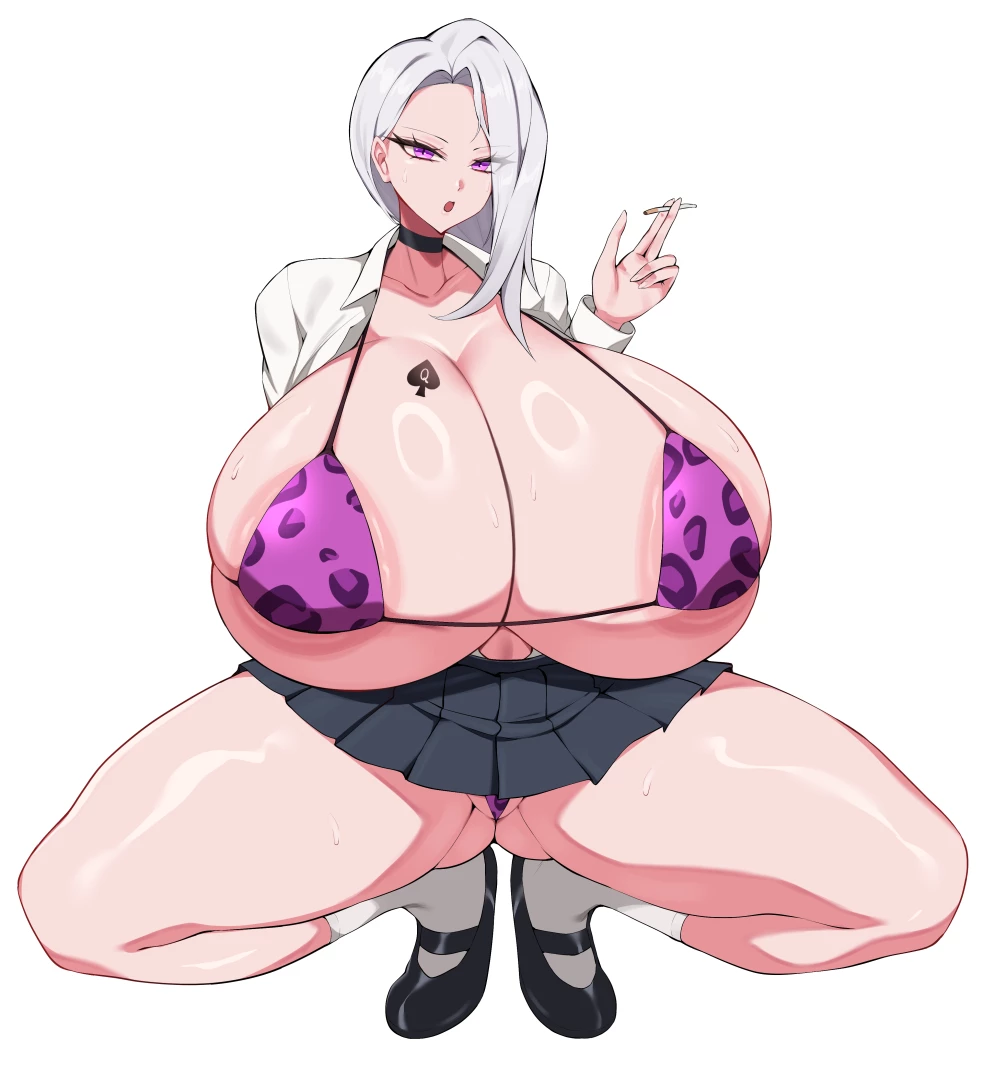 Tiger drop - Hypnotizing+breasts expansion(before and after)