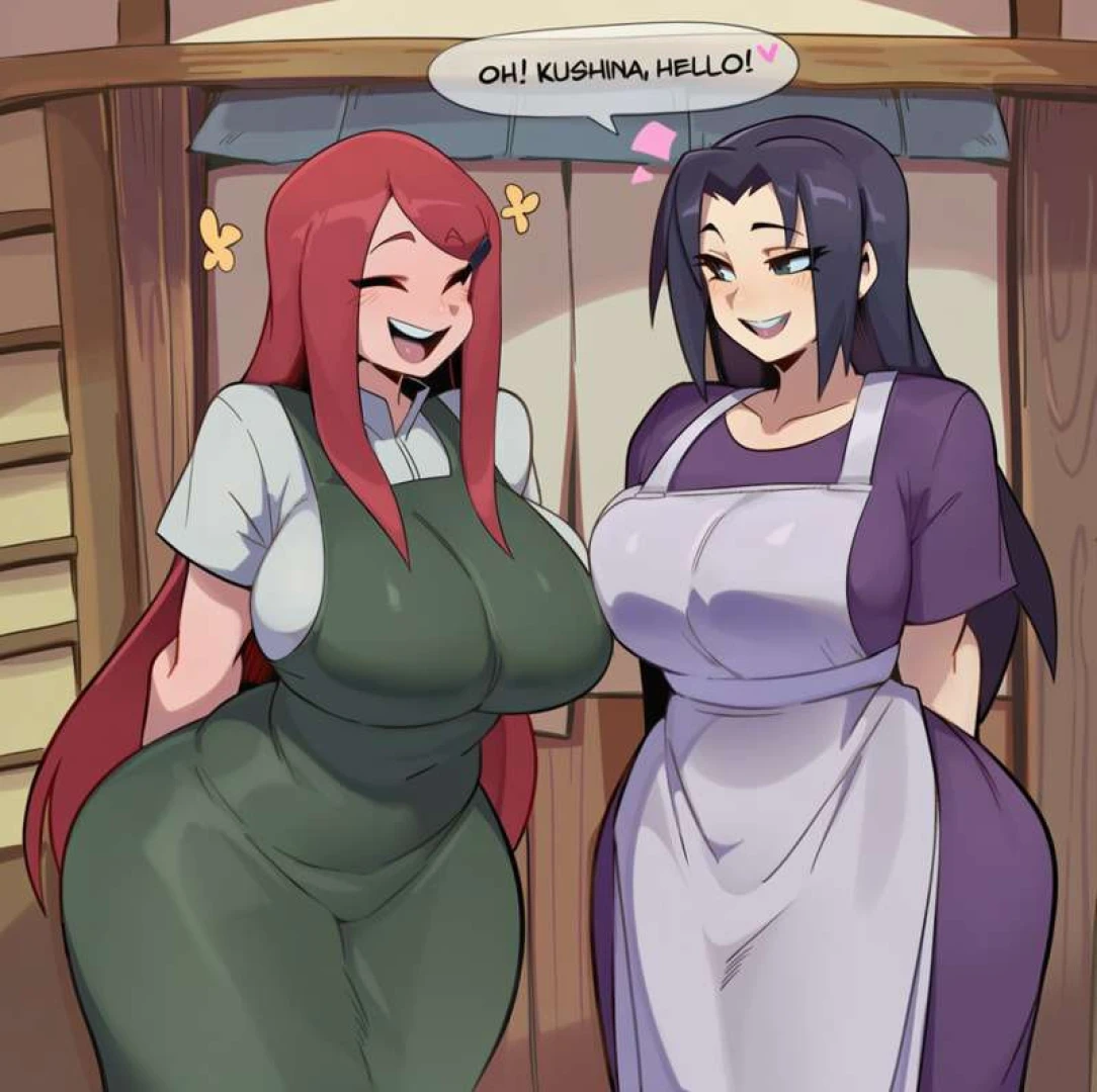 LuckyPathAI - Futa Kushina Uzumaki x Mikoto Uchiha