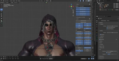 ElMamoru - Gambit - Marvel Rivals [MODEL] part 2