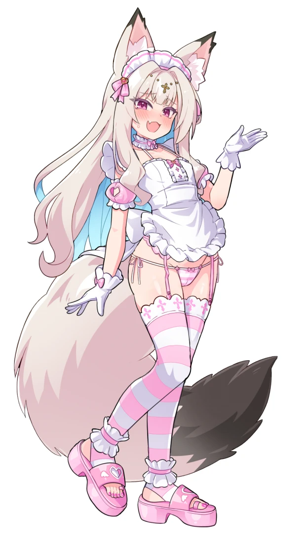 UG - 初バイトのシスターけもみみちゃん　＊ボテ表現注意（別衣装・差分付き）