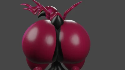 Megacoolbear - Bug horse booty gif