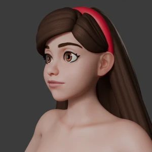 Lia - WIP: Mabel Hair V2